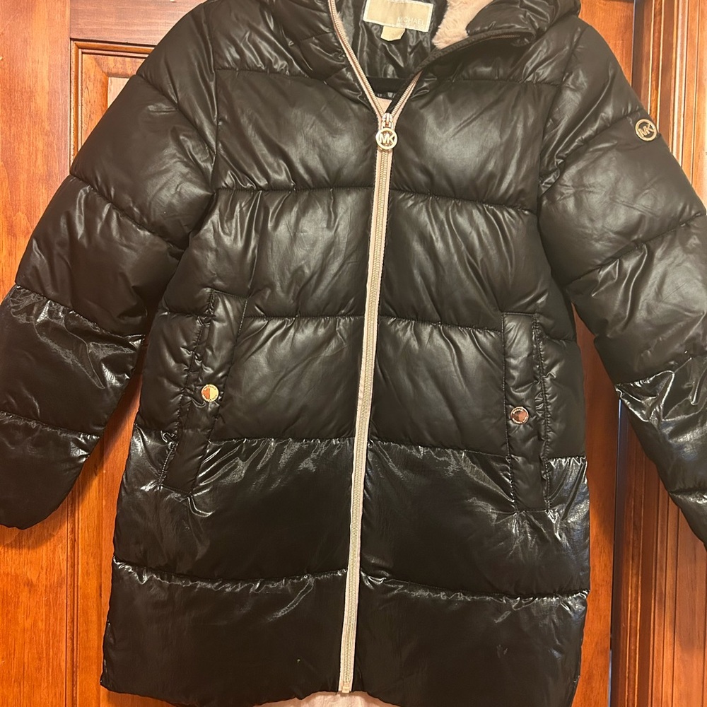 Michael Kors Black Kids Puffer Jacket